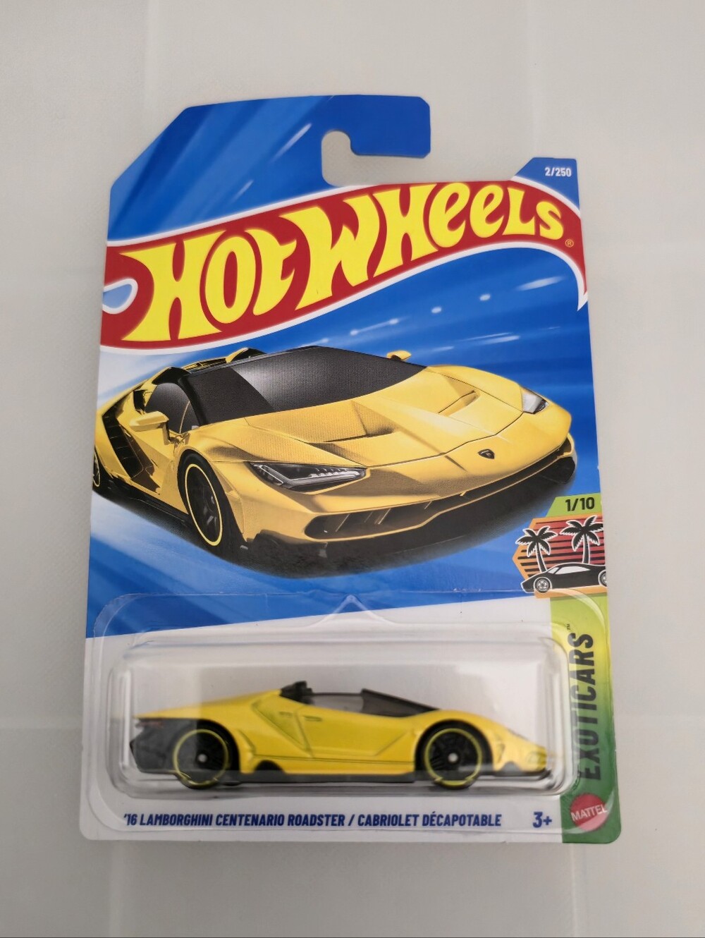 Hot Wheels 2026 `16 Lamborghini Centenario Roadster / Cabriolet Decapotable